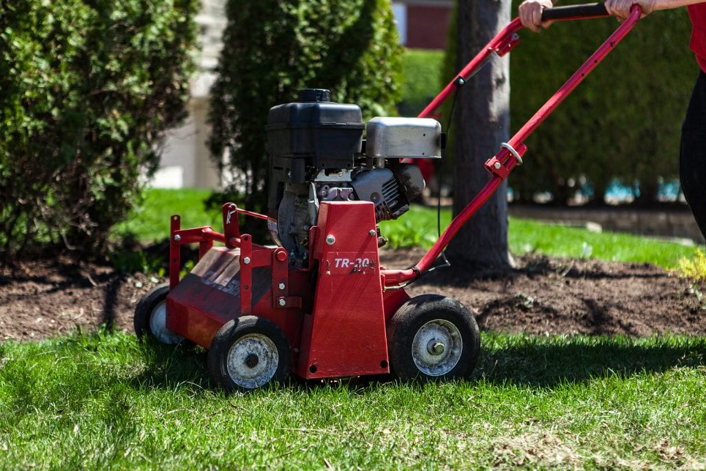 Lawn Aeration - The Not So Secret Path to a Stunning Albuquerque Lawn by R & S Landscaping I505-271-8419