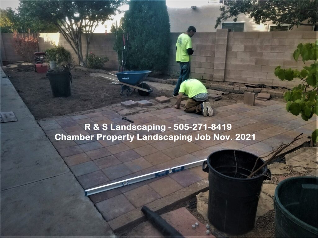 Powers Landscaping Job by R & S Landscaping 505-271-8419